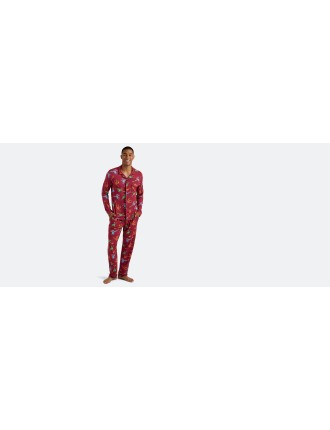 Limited Time Offer Men's Longsleeve Modal PJ Set | Fired Up