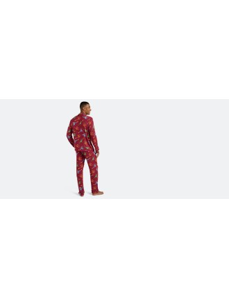 Limited Time Offer Men's Longsleeve Modal PJ Set | Fired Up