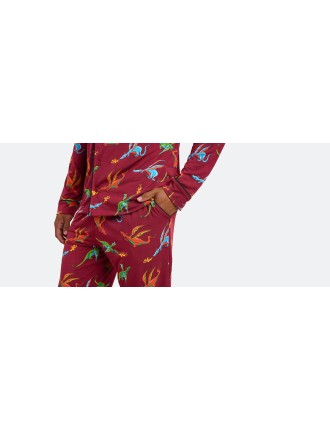 Limited Time Offer Men's Longsleeve Modal PJ Set | Fired Up