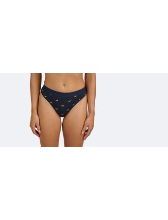 Limited Time Offer Stretch Cotton Mid-Rise Thong 4-Pack | Cotton Adventurous Pack Latest Edition