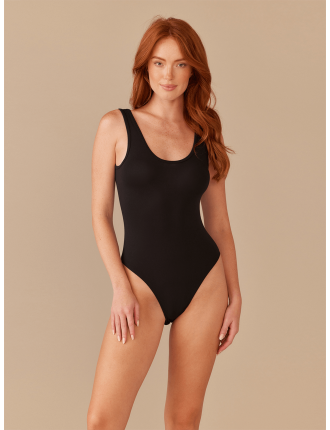 Limited Time Offer Women's Modal Bodysuit | Black Ready for Shipment