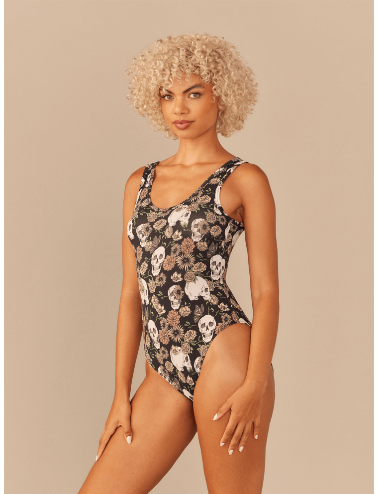 Limited Time Offer Women's Modal Bodysuit | Dead Flowers Fresh Release