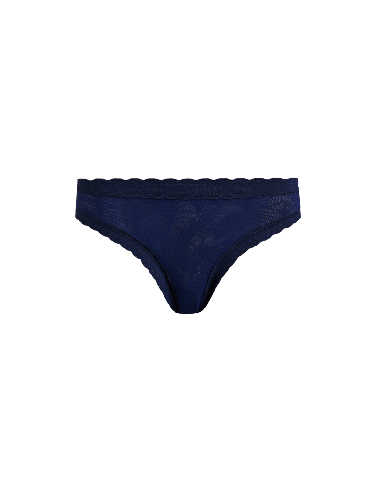 Special Offer All Over Lace Tanga | Midnight Navy Palm New Release