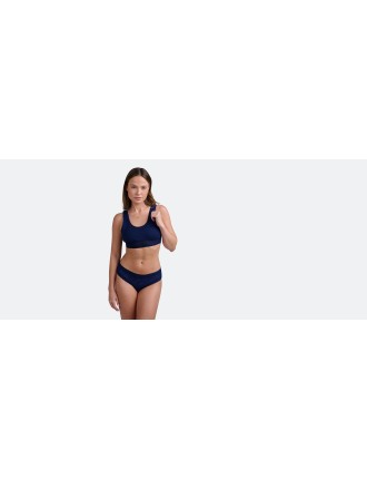 Special Offer All Over Lace Tanga | Midnight Navy Palm New Release