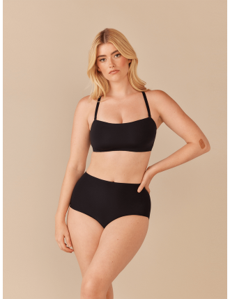 Special Offer DreamSeam High-Waisted Shortie | Black Fresh Release