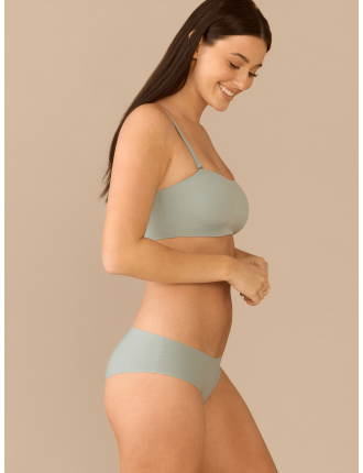 Special Offer DreamSeam Tanga | Blue Slate Hot New Item