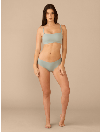 Special Offer DreamSeam Tanga | Blue Slate Hot New Item