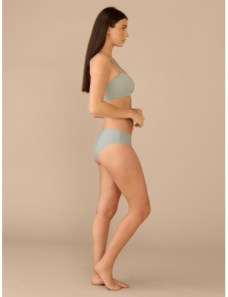 Special Offer DreamSeam Tanga | Blue Slate Hot New Item