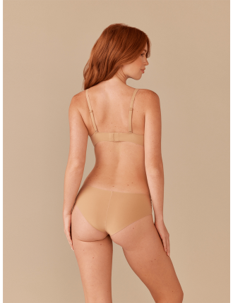 Special Offer DreamSeam Tanga | Latte Available for Immediate Shipping