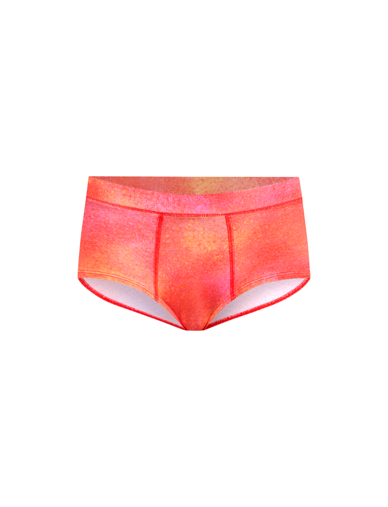 Special Offer FeelFree Cheeky Brief | Airbrush Orange Ready for Shipment